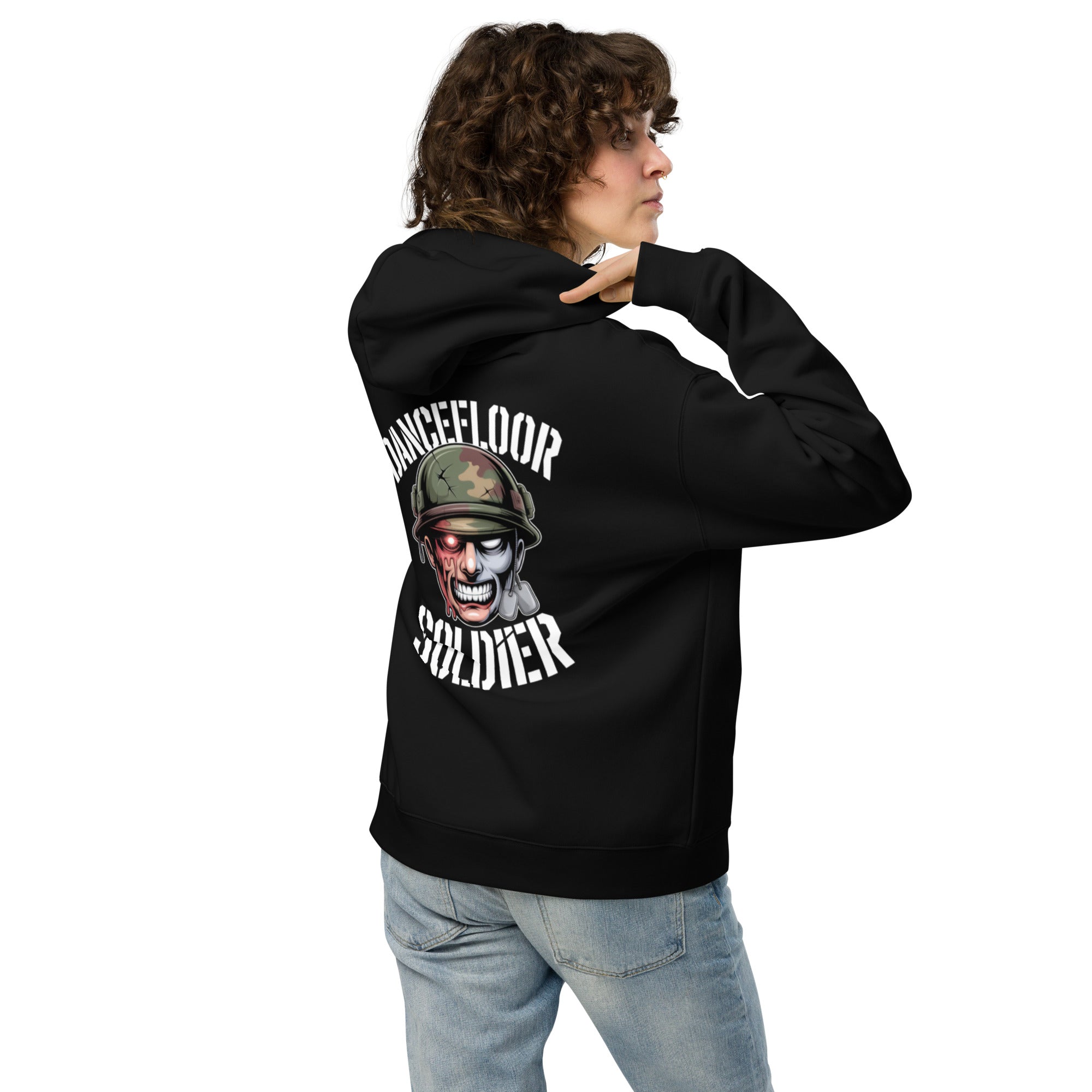 DANCEFLOOR SOLDIER | OVERSIZED HOODIE-5