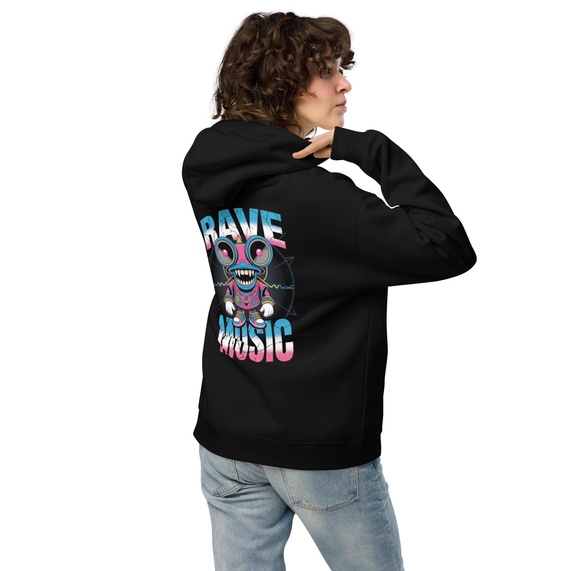 RAVE MUSIC | OVERSIZED HOODIE-5