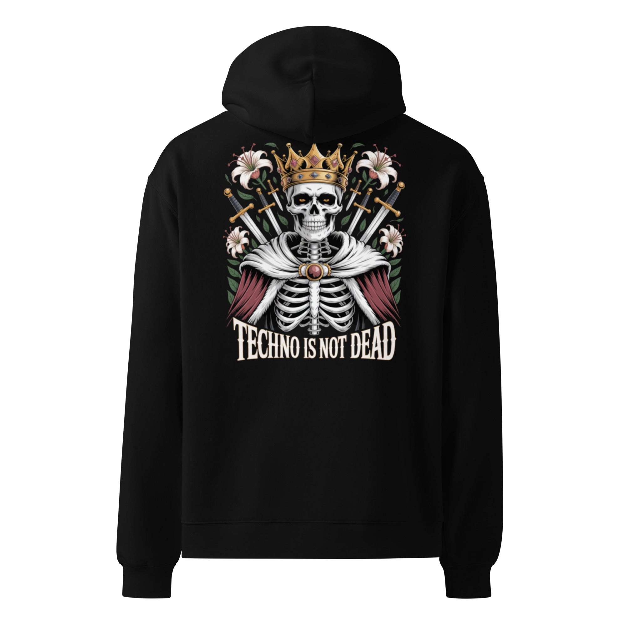 TECHNO IS NOT DEAD | OVERSIZED HOODIE