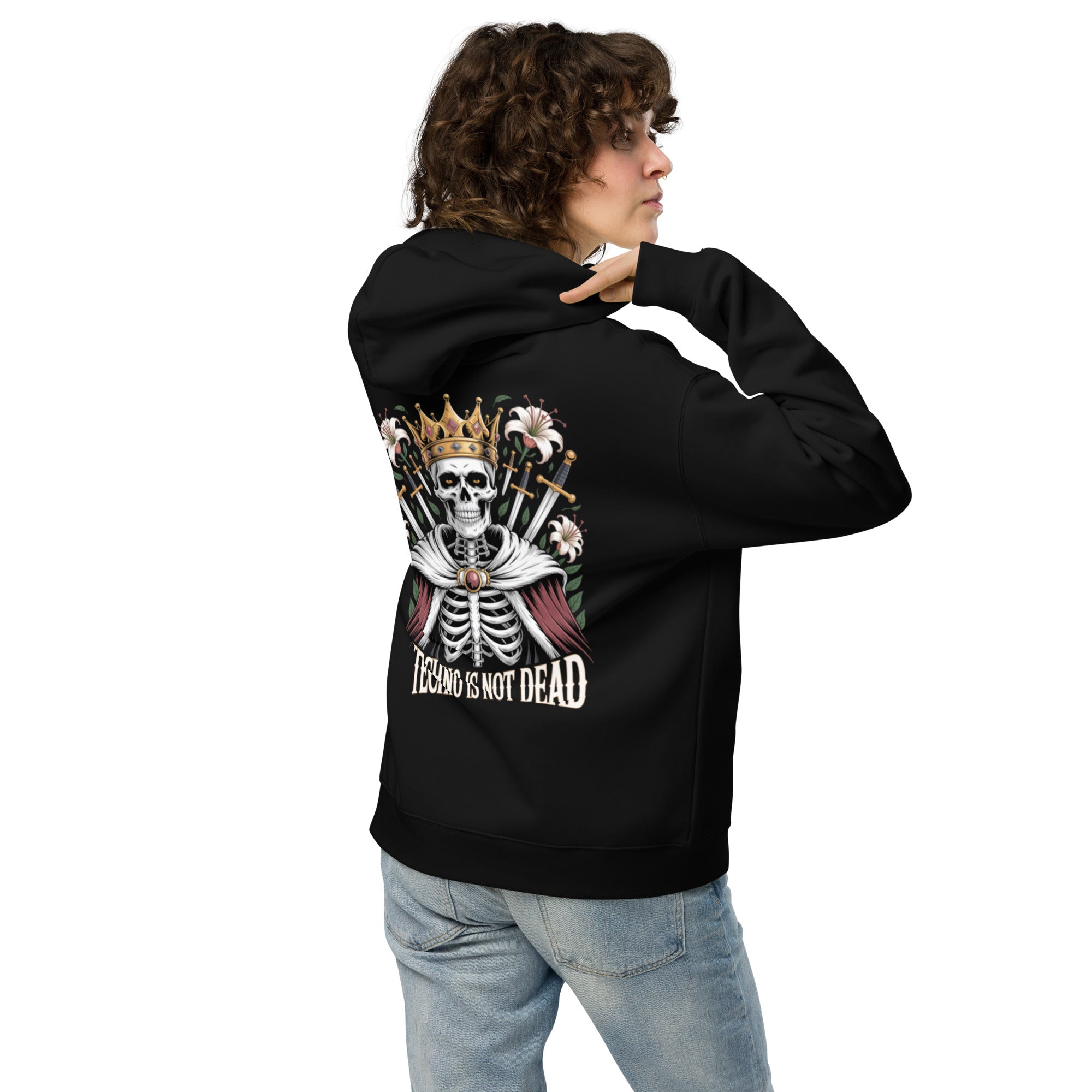 TECHNO IS NOT DEAD | OVERSIZED HOODIE-5