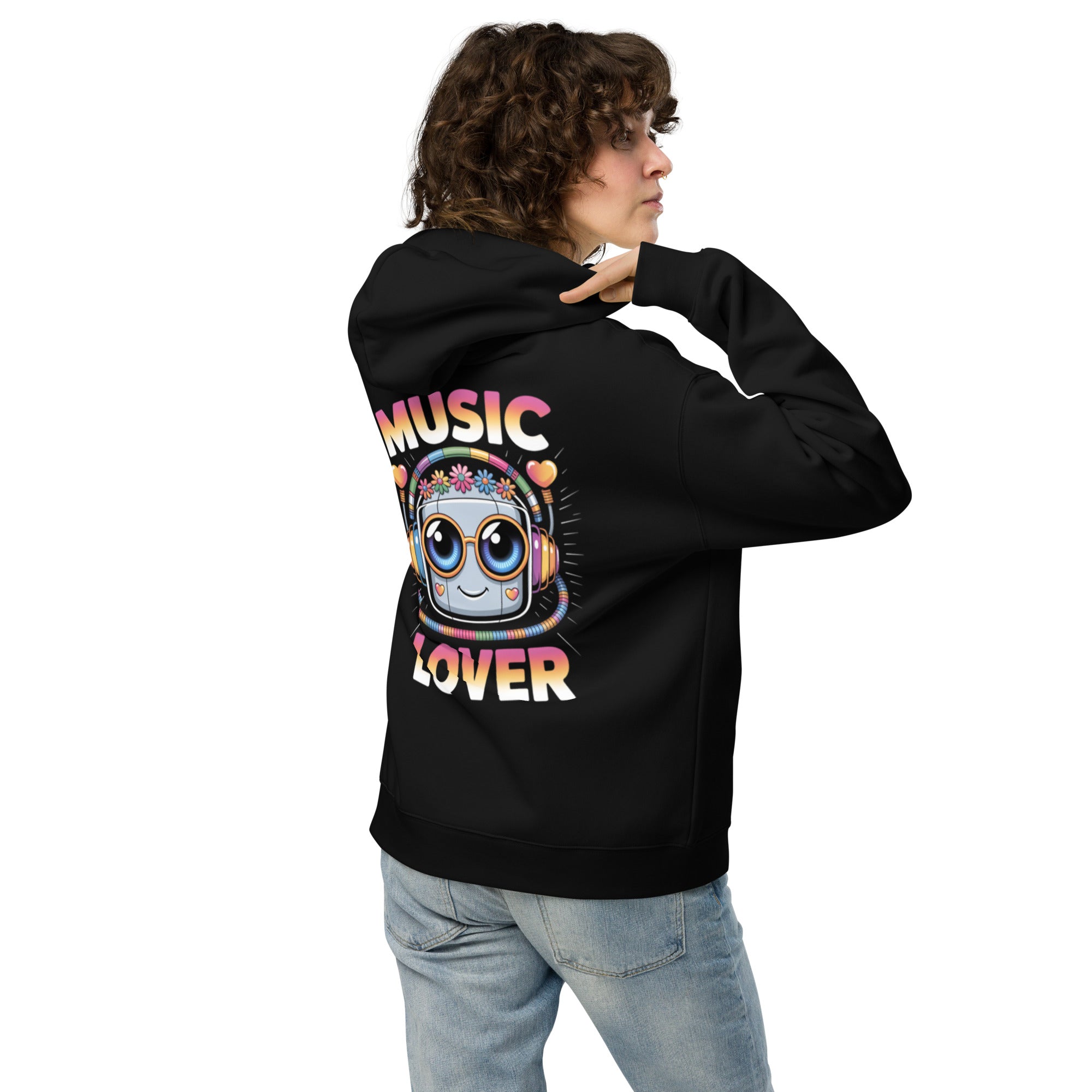 MUSIC LOVER | OVERSIZED HOODIE-3