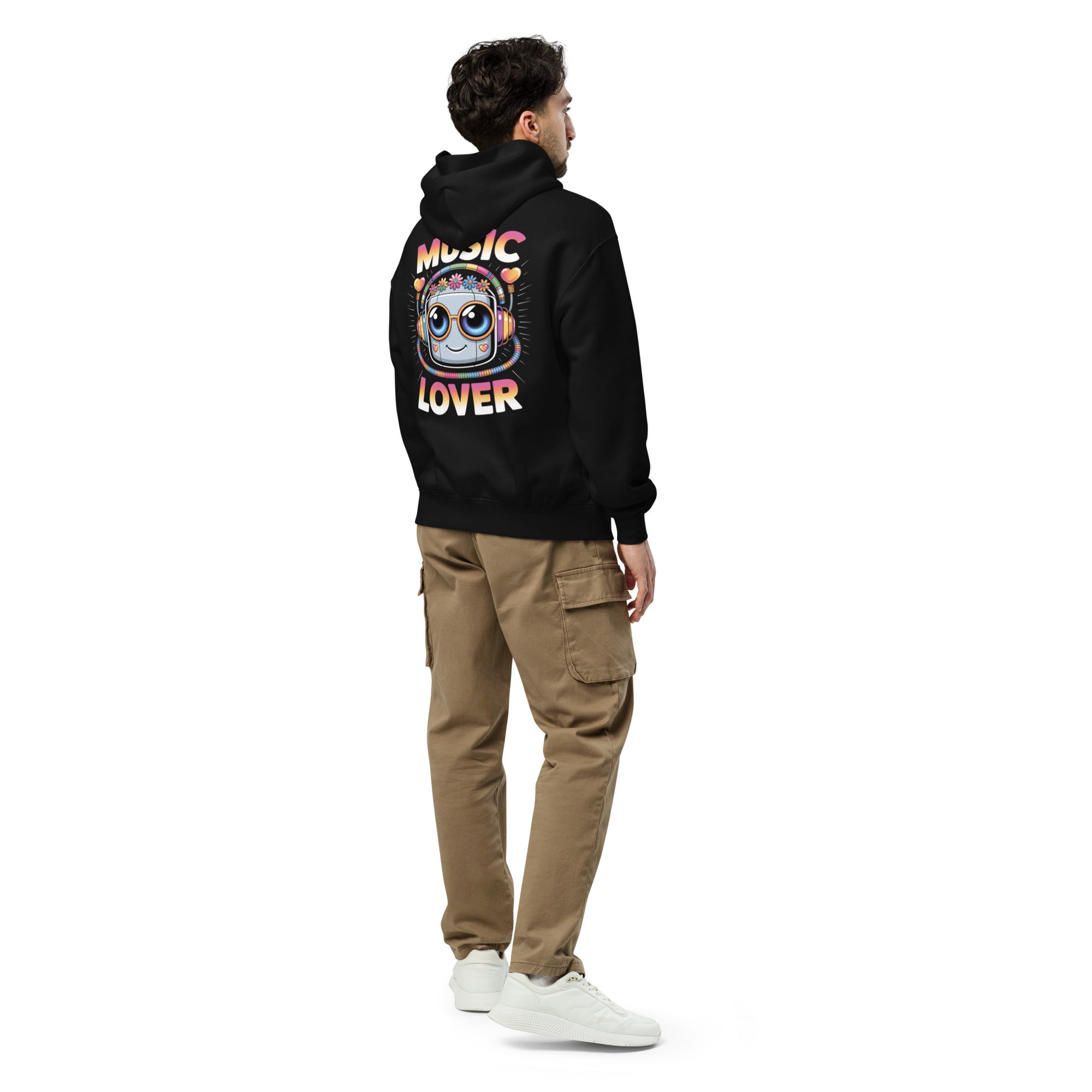 MUSIC LOVER | OVERSIZED HOODIE-5