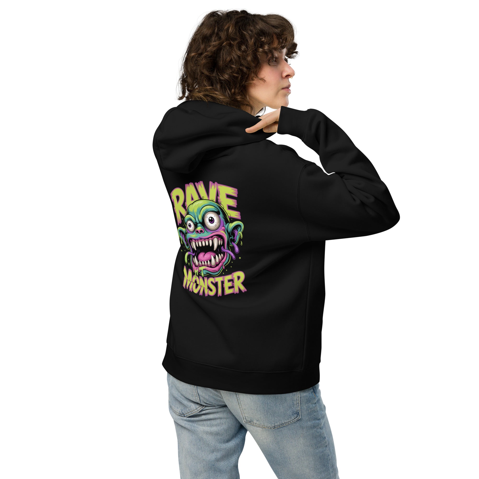 RAVE MONSTER | OVERSIZED HOODIE-5