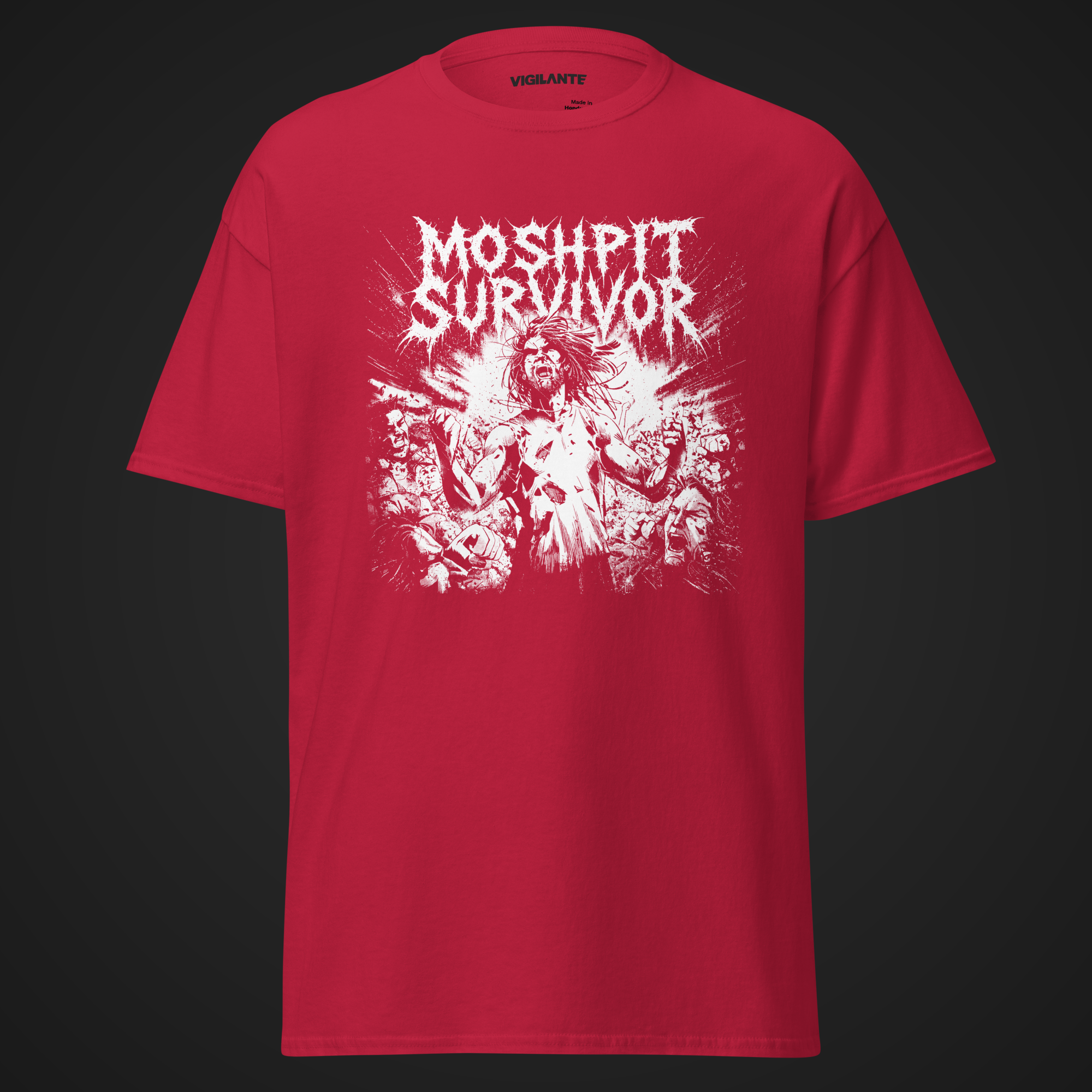 Vigilante Moshpit Survivor | Tshirt-4