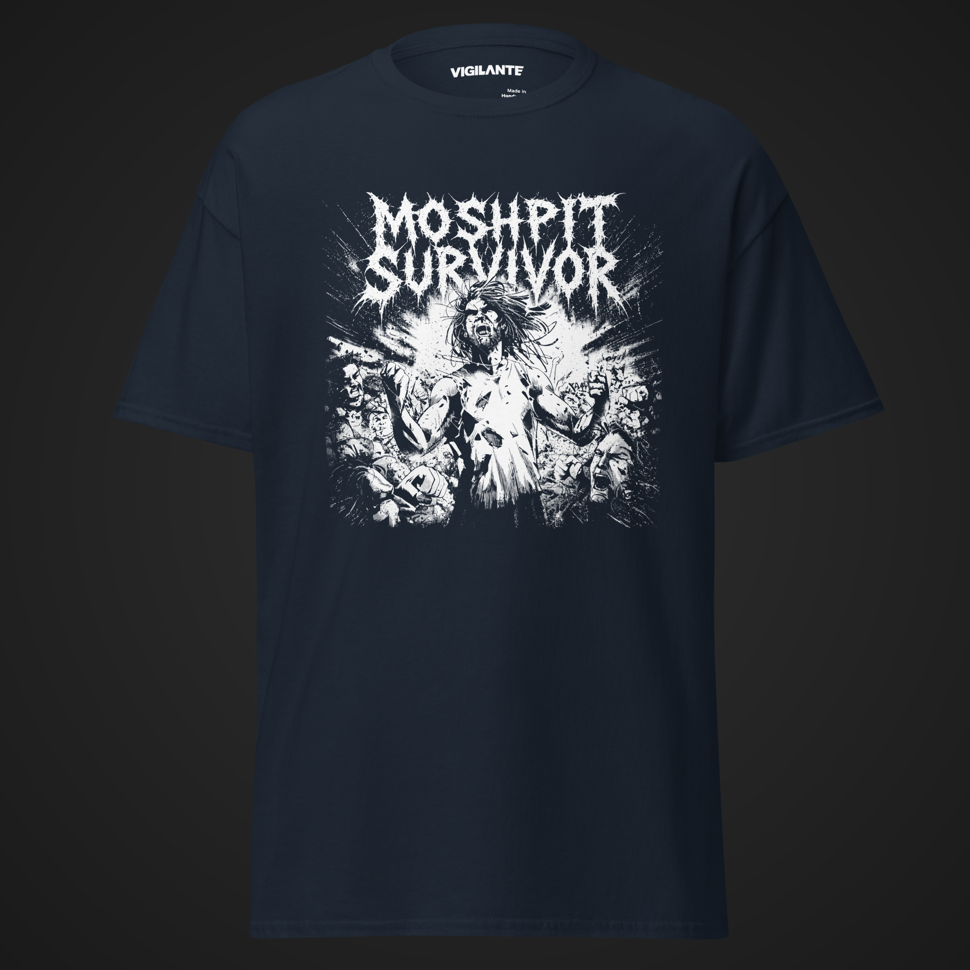 Vigilante Moshpit Survivor | Tshirt-2