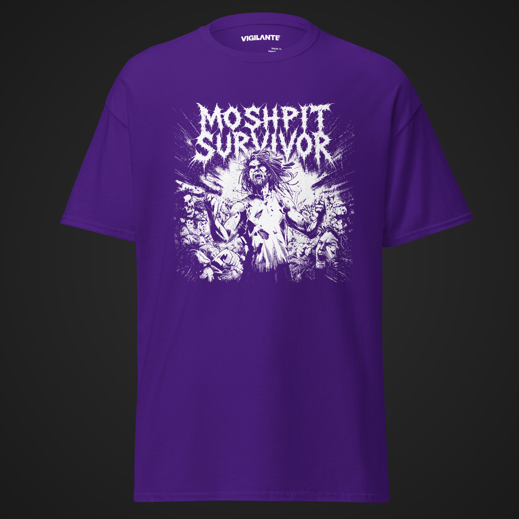 Vigilante Moshpit Survivor | Tshirt-3