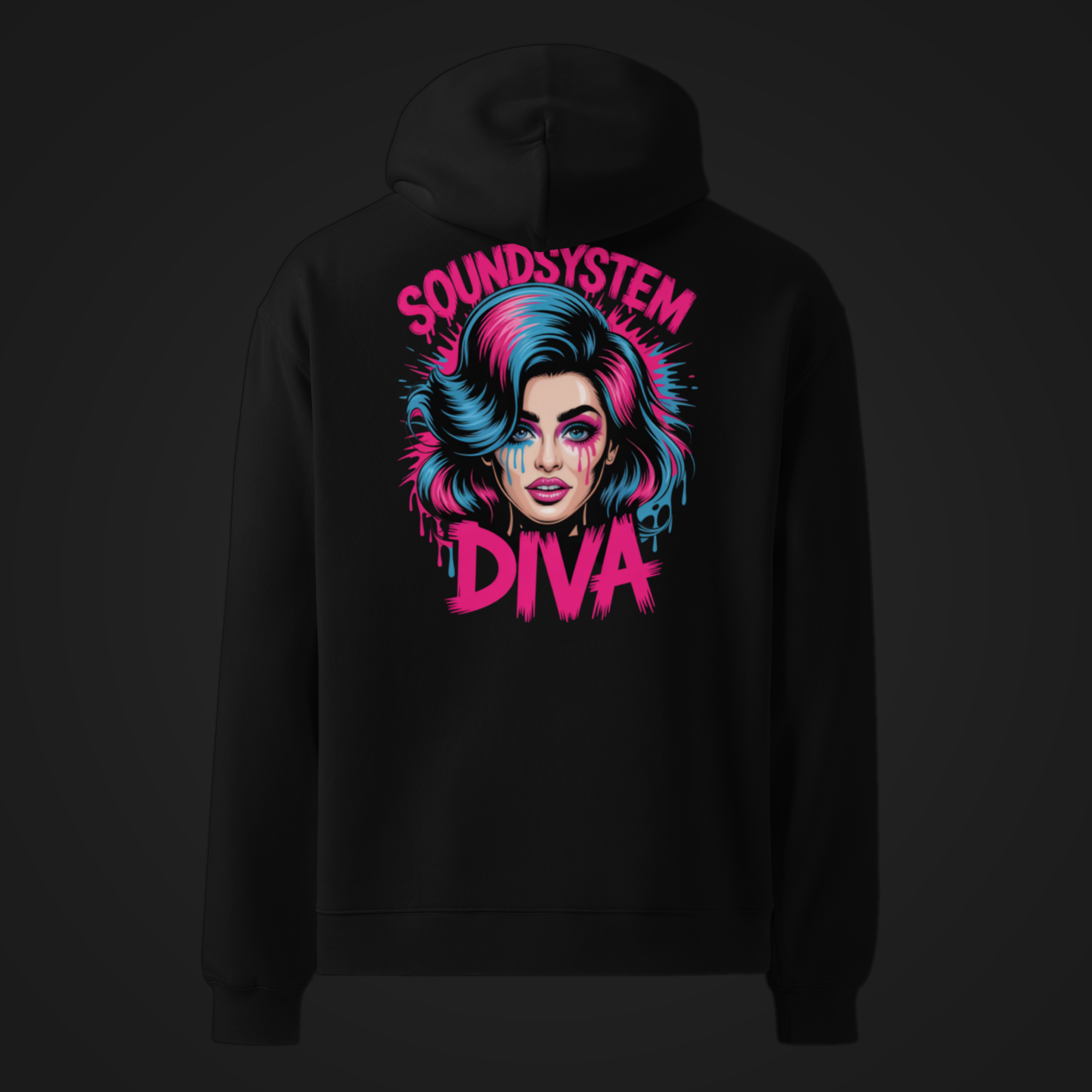 SOUNDSYSTEM DIVA | OVERSIZED HOODIE