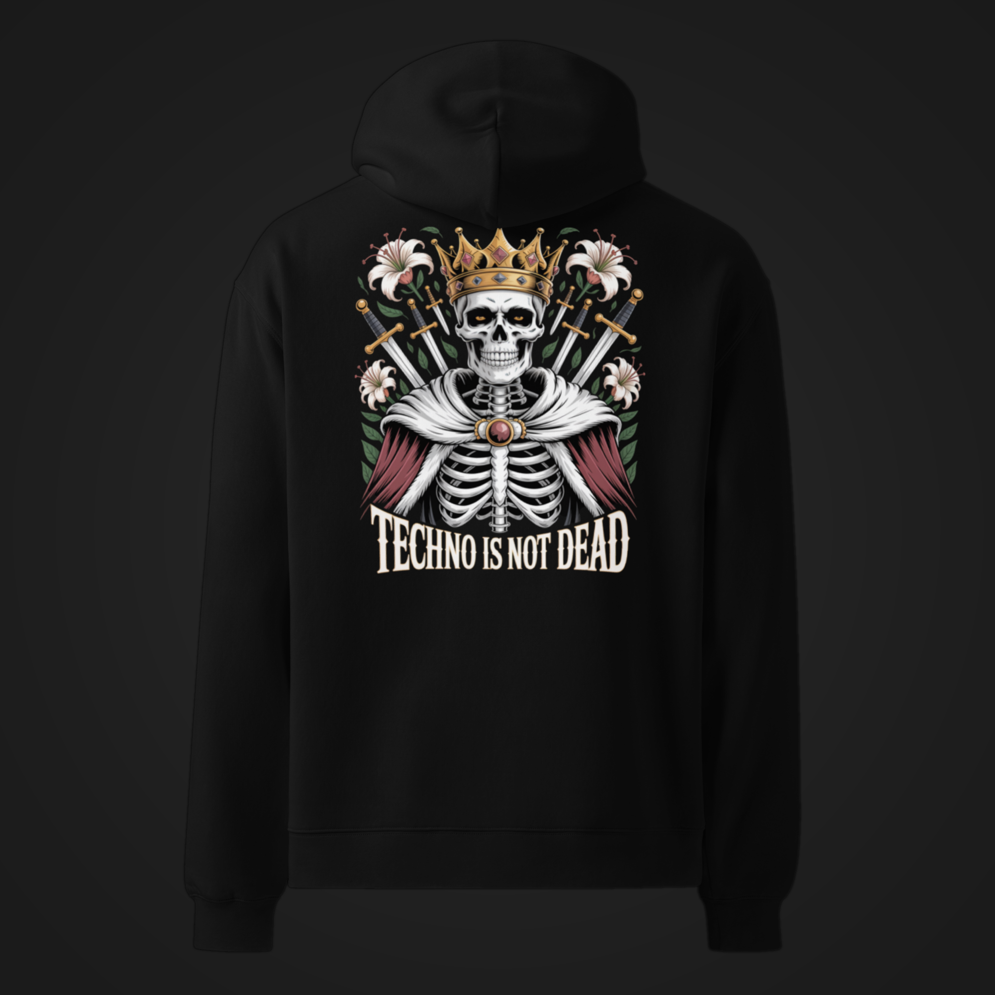 TECHNO IS NOT DEAD | OVERSIZED HOODIE