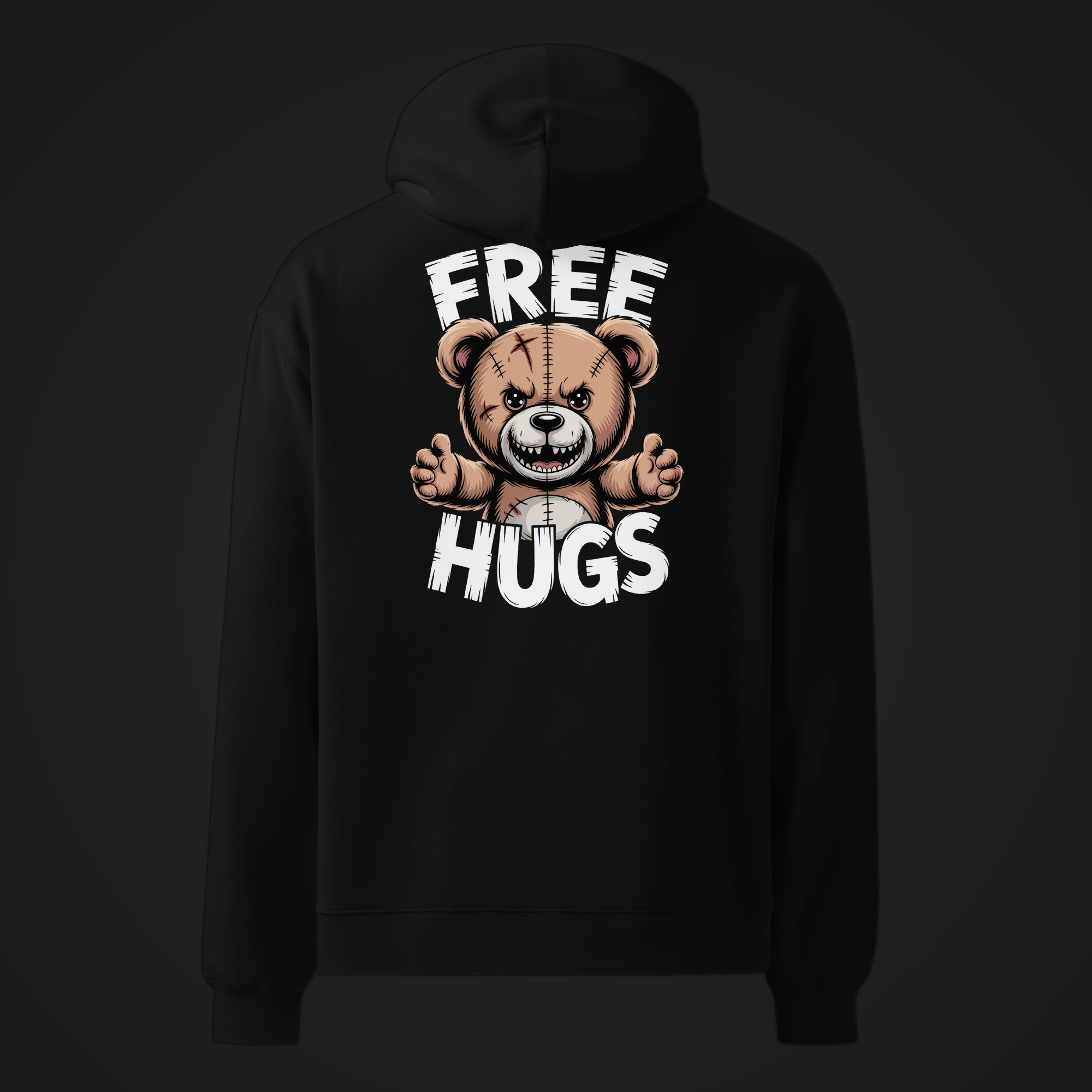 FREE HUGS | OVERSIZED HOODIE