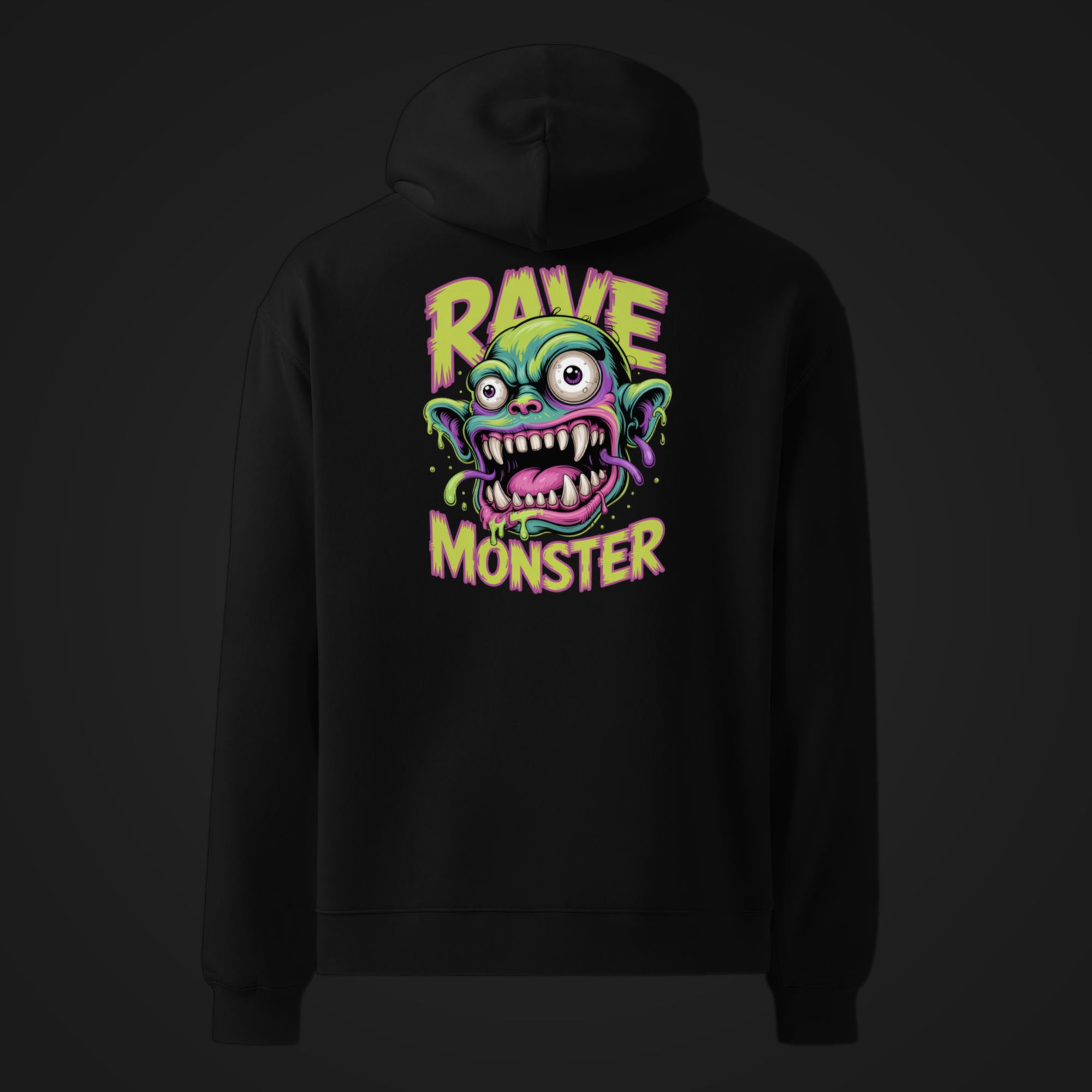RAVE MONSTER | OVERSIZED HOODIE