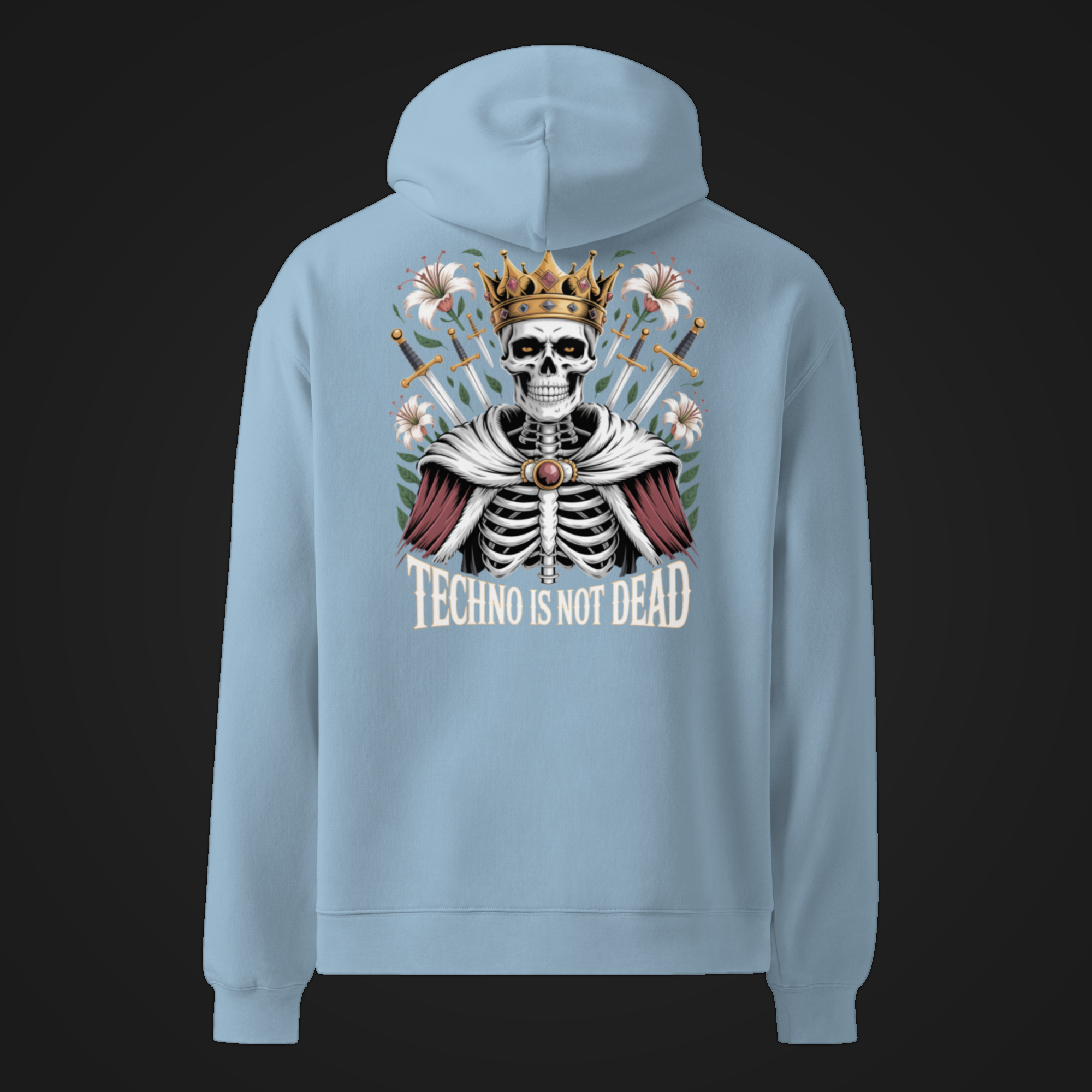 TECHNO IS NOT DEAD | OVERSIZED HOODIE-5