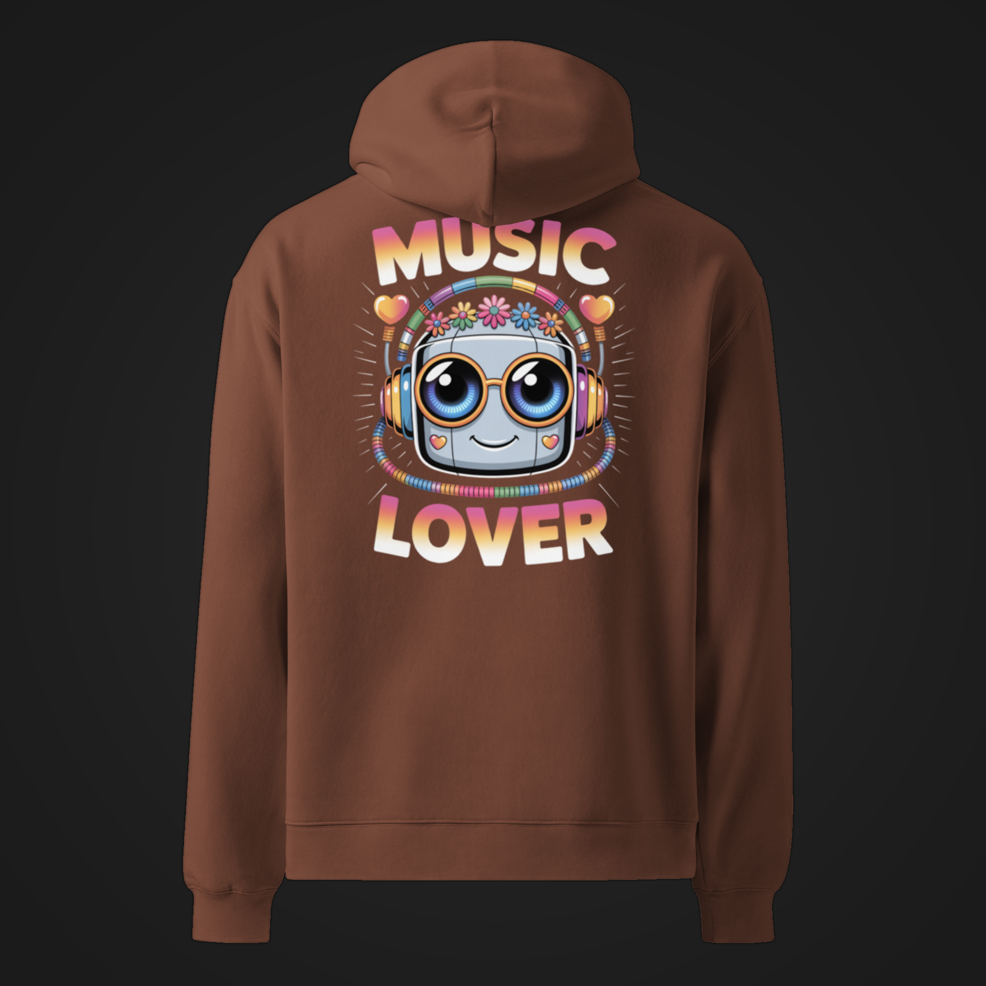 MUSIC LOVER | OVERSIZED HOODIE-5