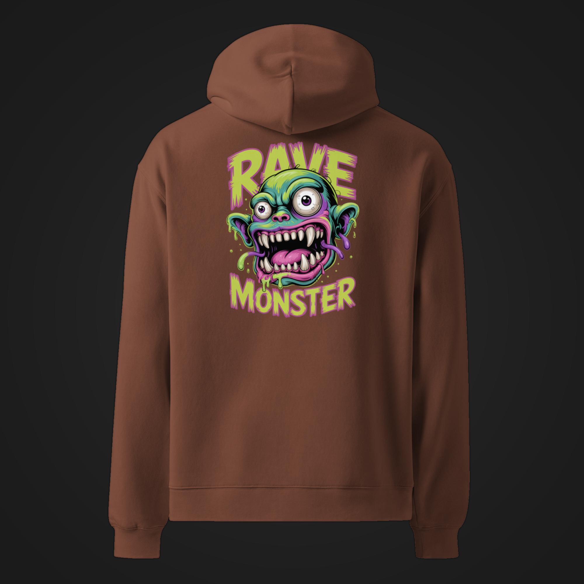 RAVE MONSTER | OVERSIZED HOODIE-5