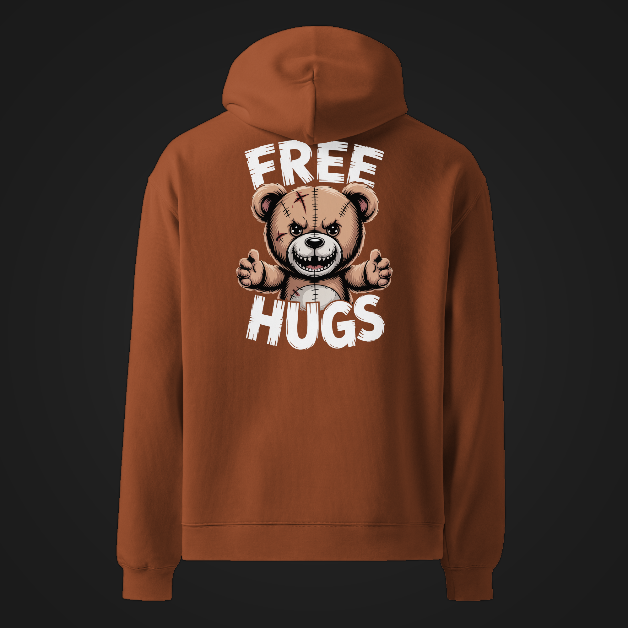 FREE HUGS | OVERSIZED HOODIE-5