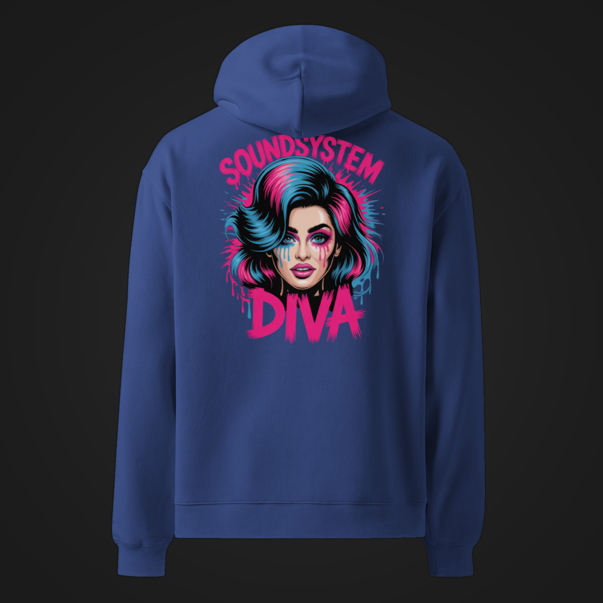 SOUNDSYSTEM DIVA | OVERSIZED HOODIE-3