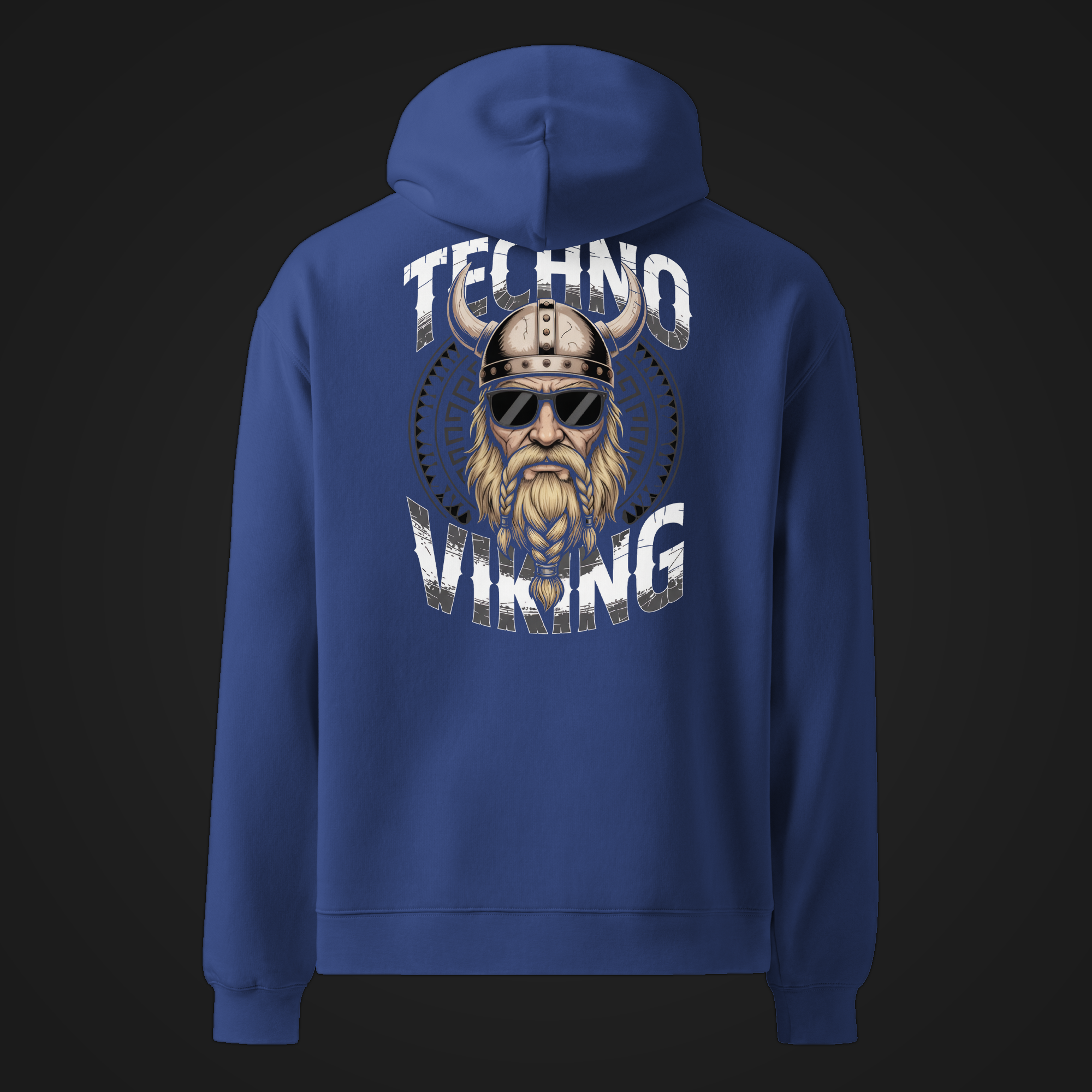 TECHNO VIKING | OVERSIZED HOODIE-3