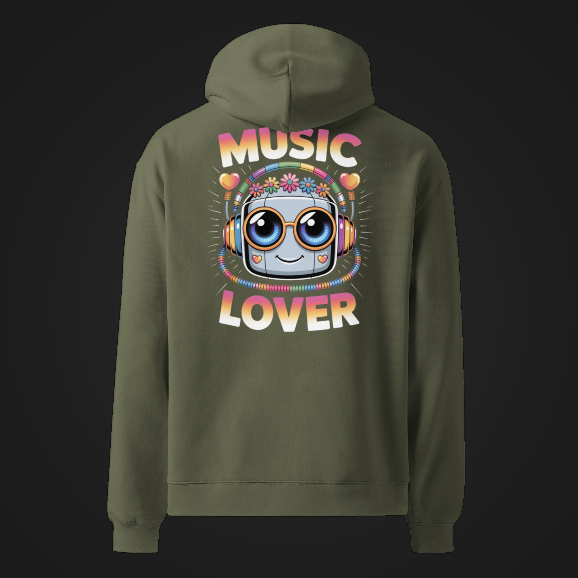 MUSIC LOVER | OVERSIZED HOODIE-11