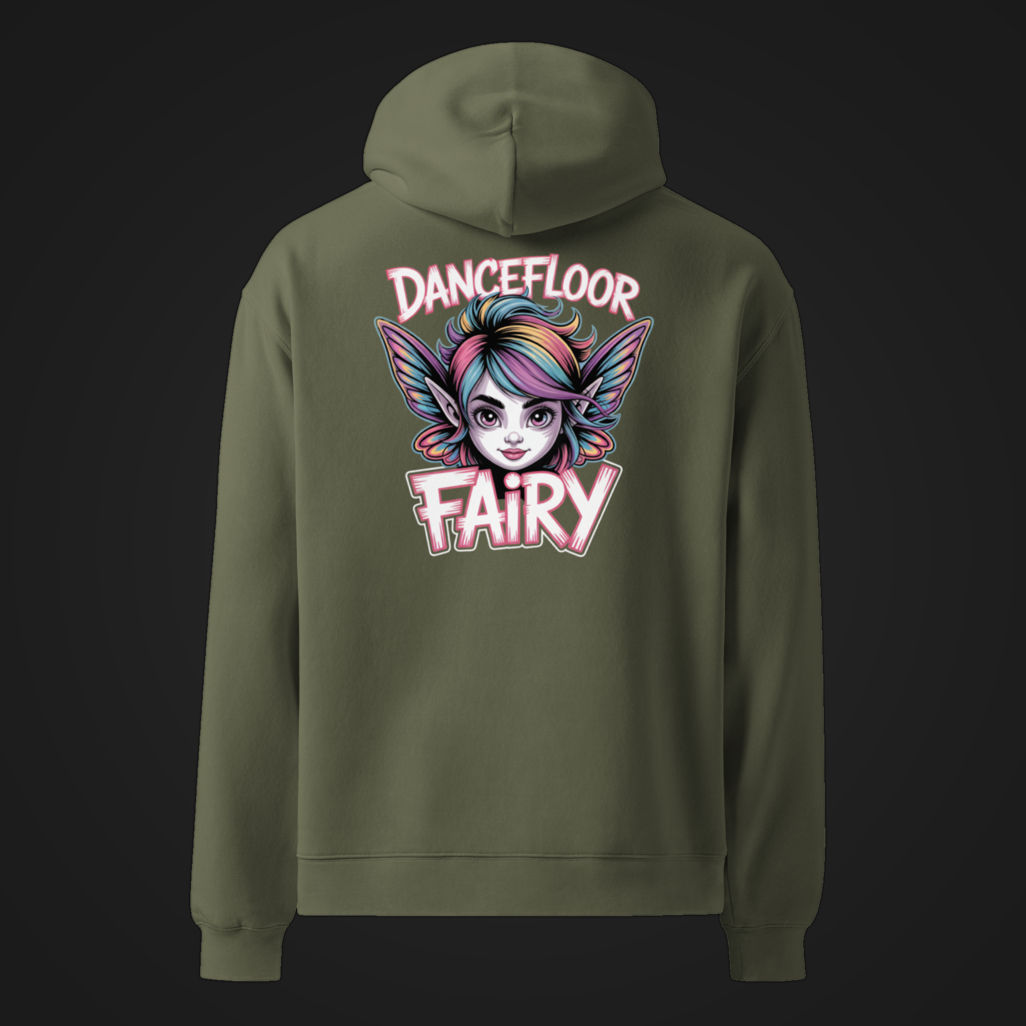 DANCEFLOOR FAIRY | OVERSIZED HOODIE-11