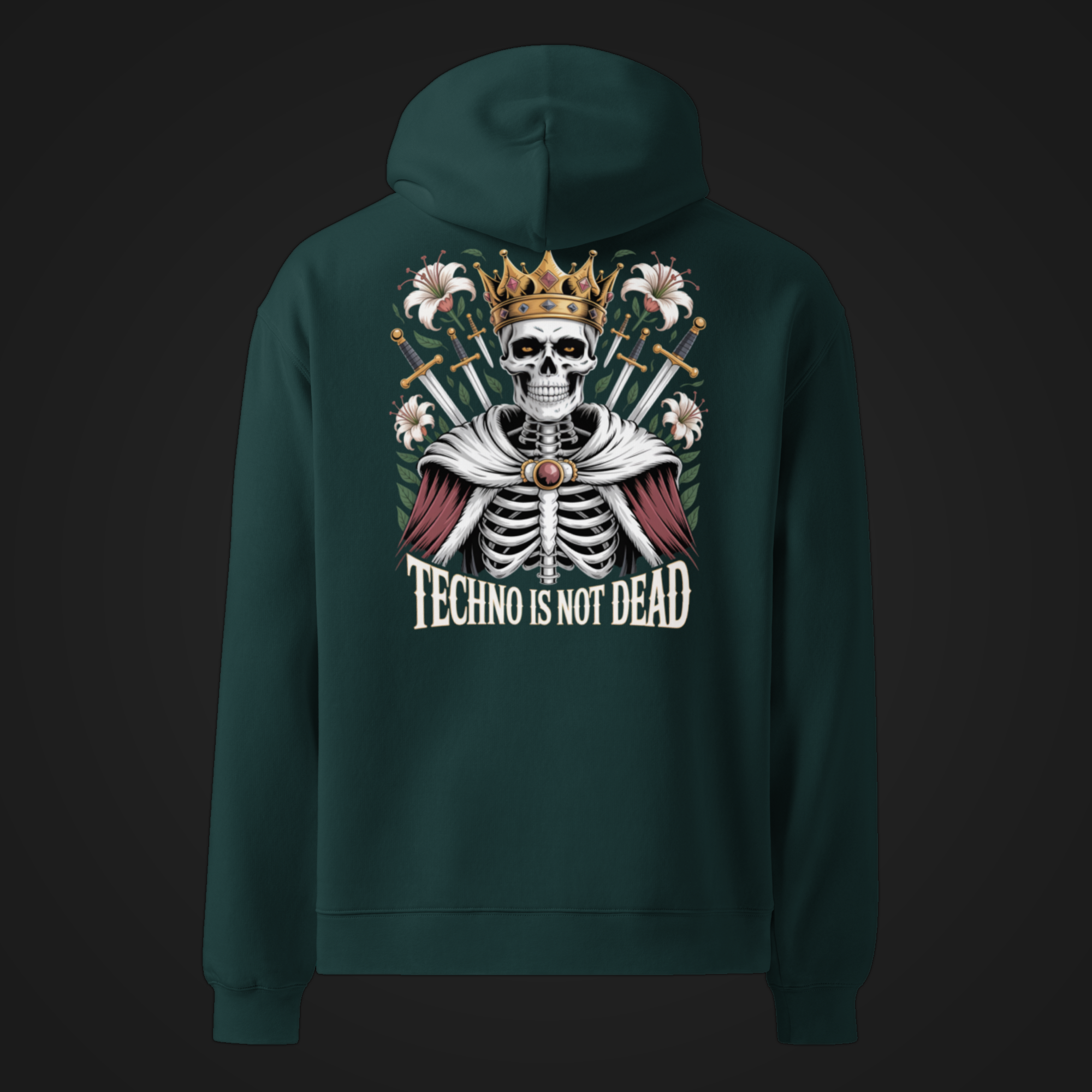 TECHNO IS NOT DEAD | OVERSIZED HOODIE