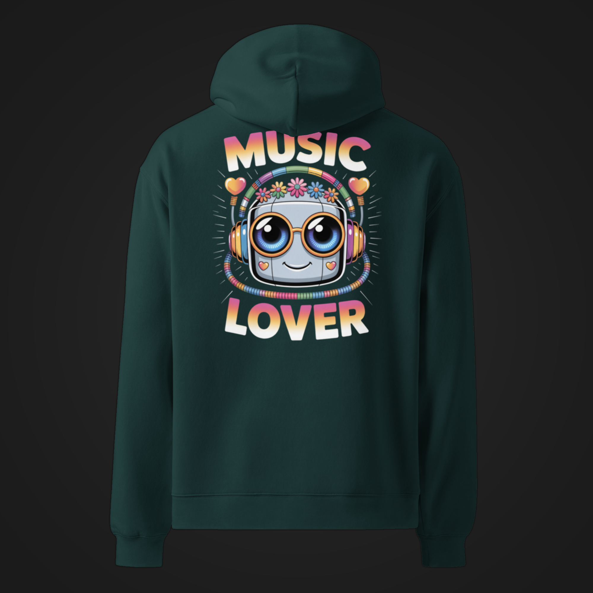 MUSIC LOVER | OVERSIZED HOODIE-13
