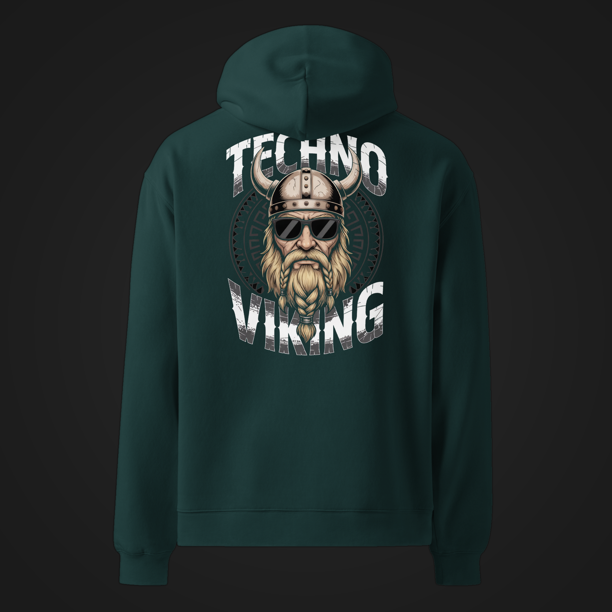 TECHNO VIKING | OVERSIZED HOODIE-5