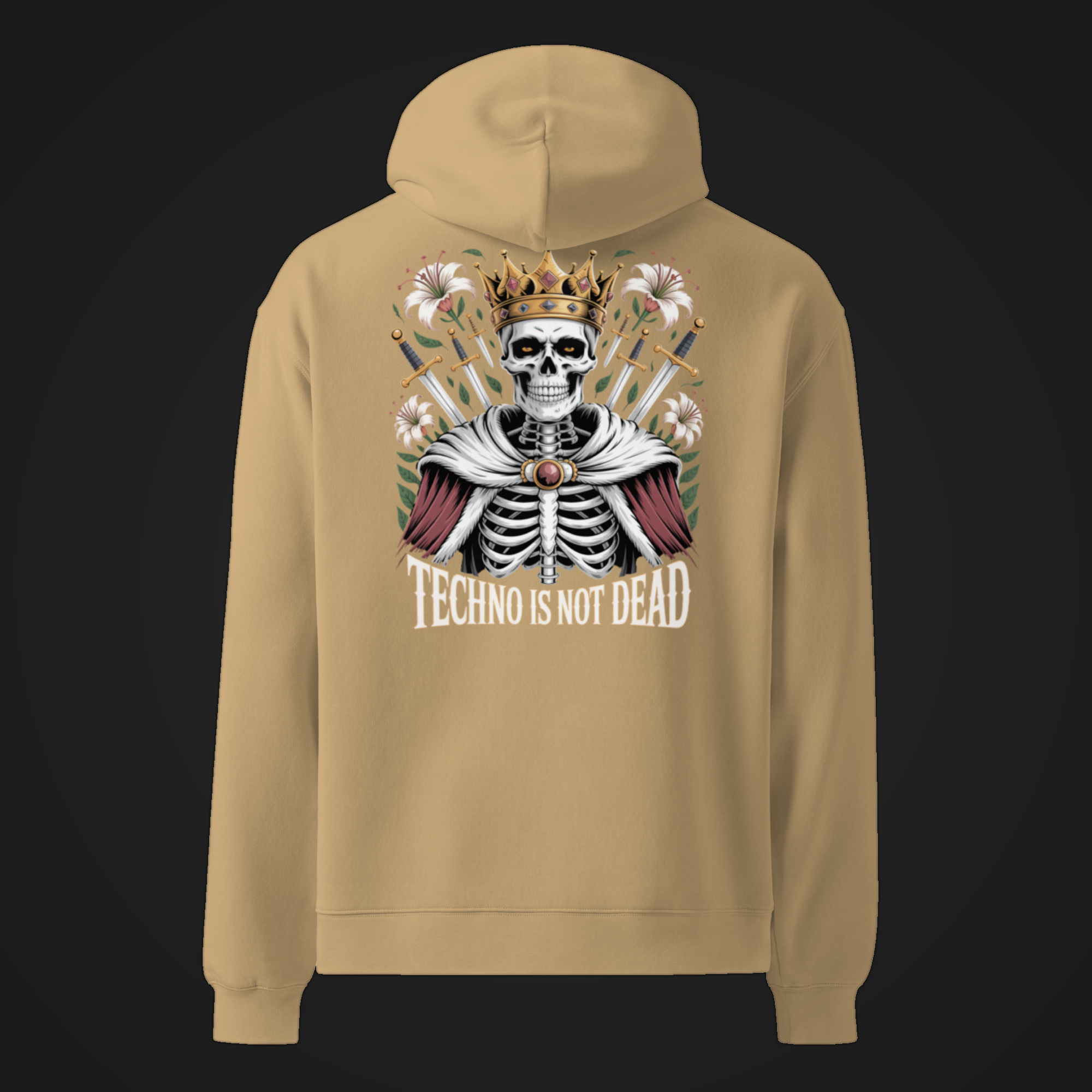 TECHNO IS NOT DEAD | OVERSIZED HOODIE-11