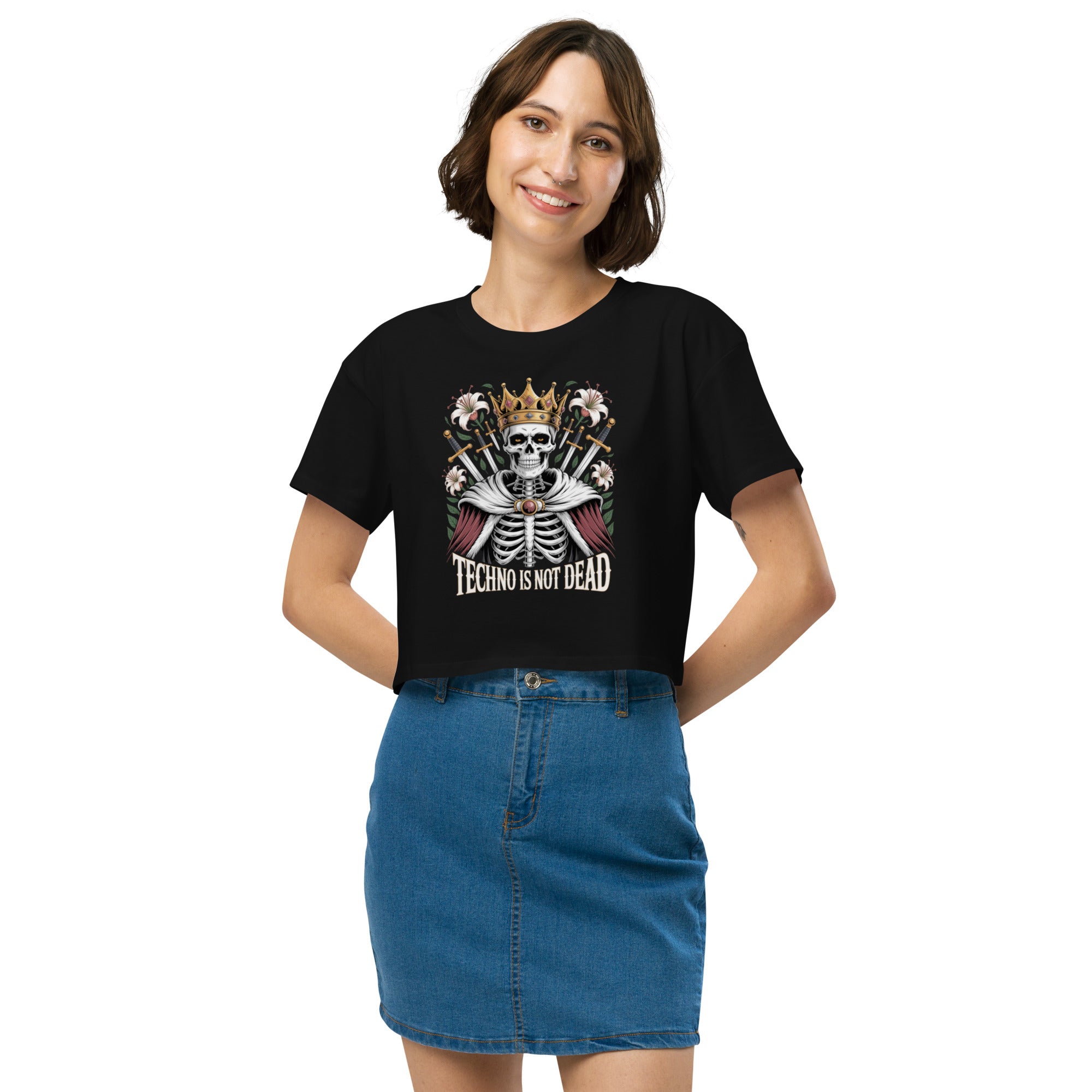 TECHNO IS NOT DEAD | CROP TOP-9