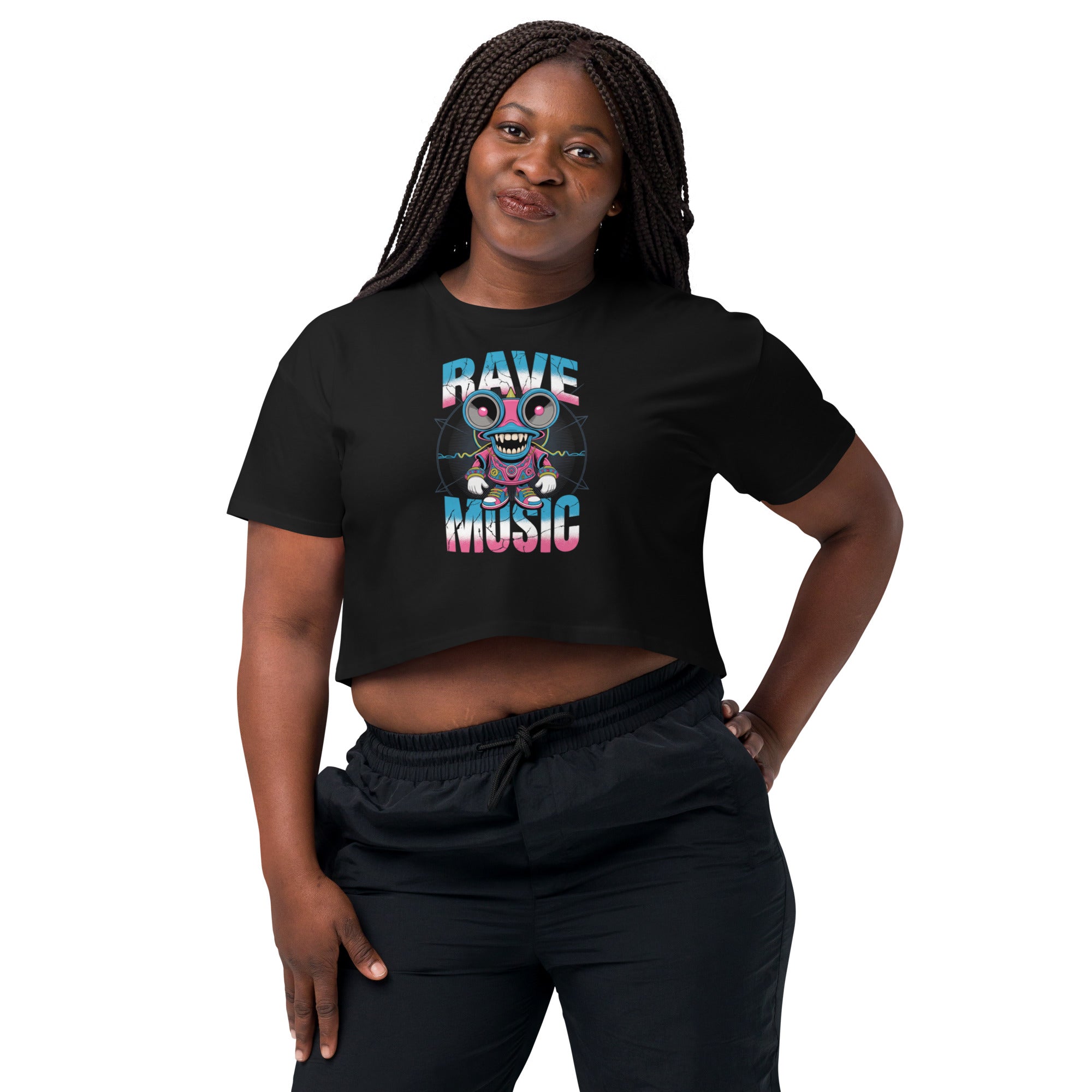 RAVE MUSIC | CROP TOP-4