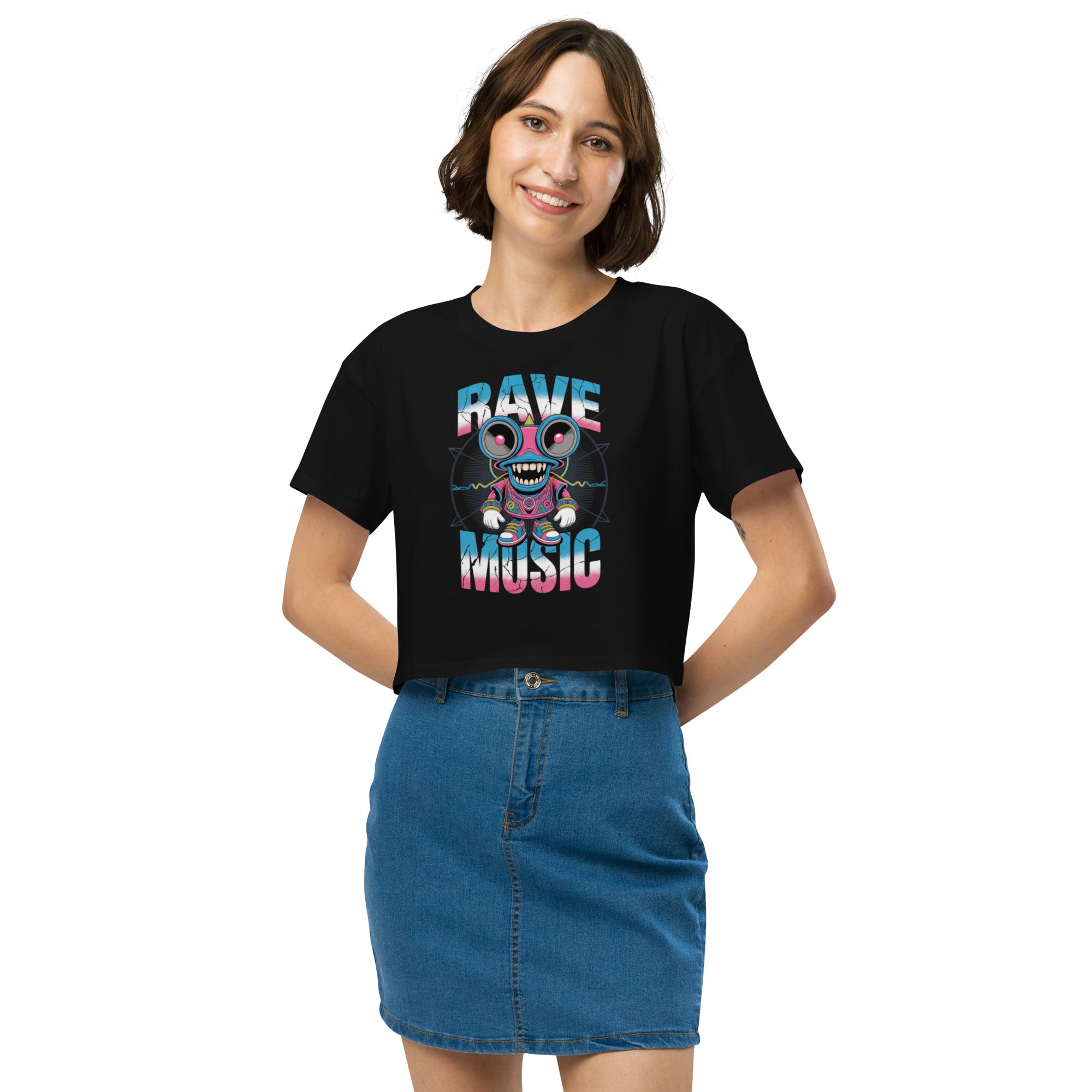 RAVE MUSIC | CROP TOP-6