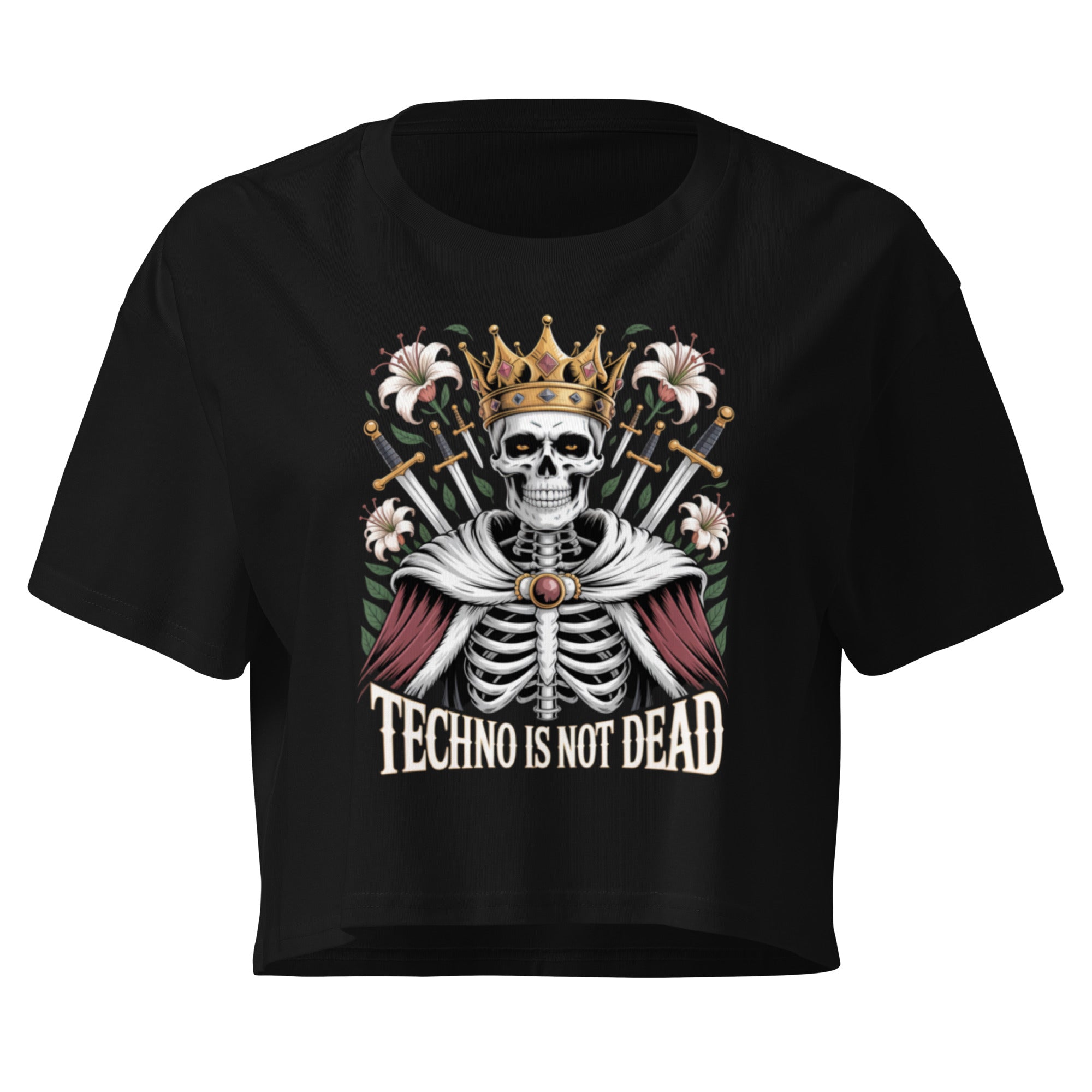 TECHNO IS NOT DEAD | CROP TOP