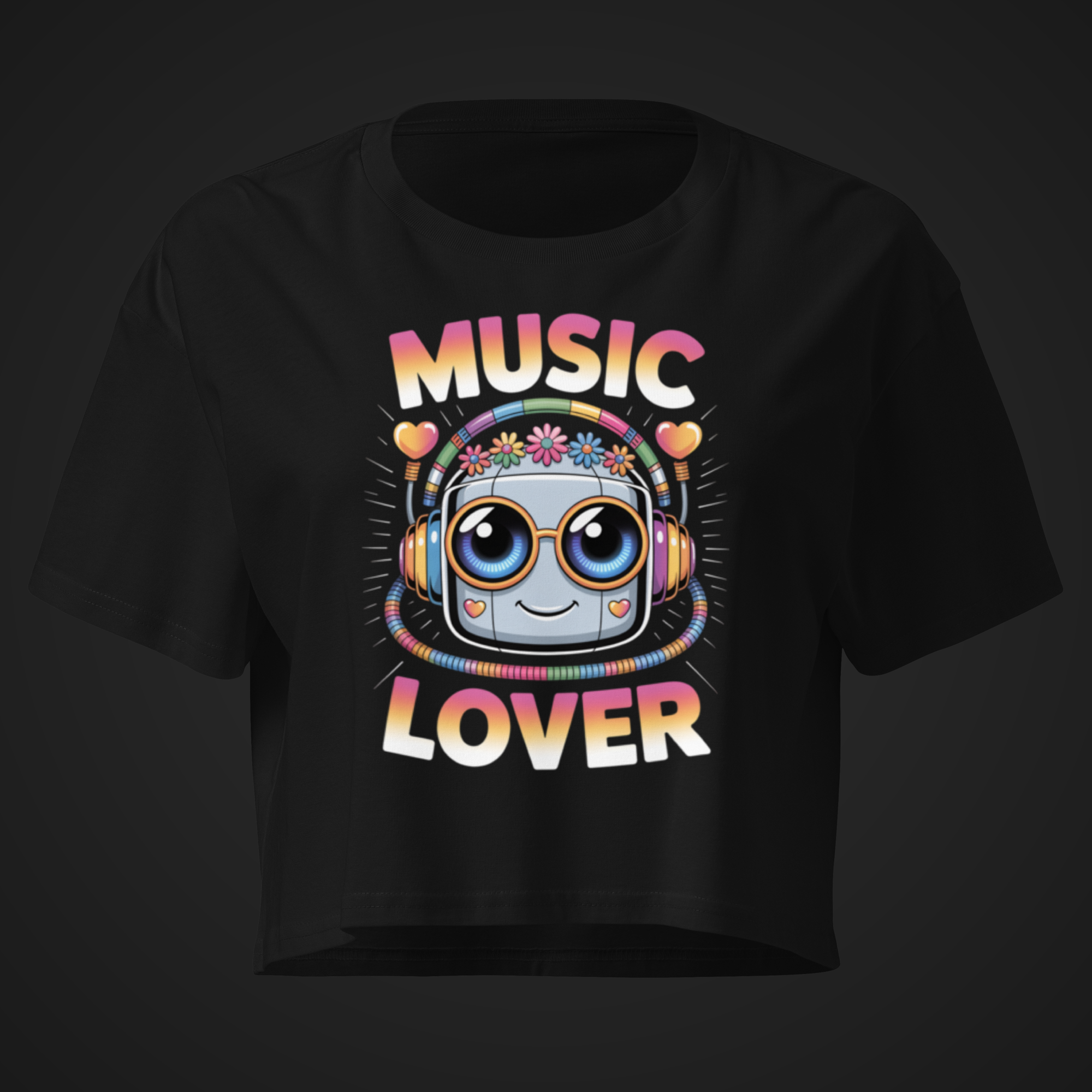 MUSIC LOVER | CROP TOP