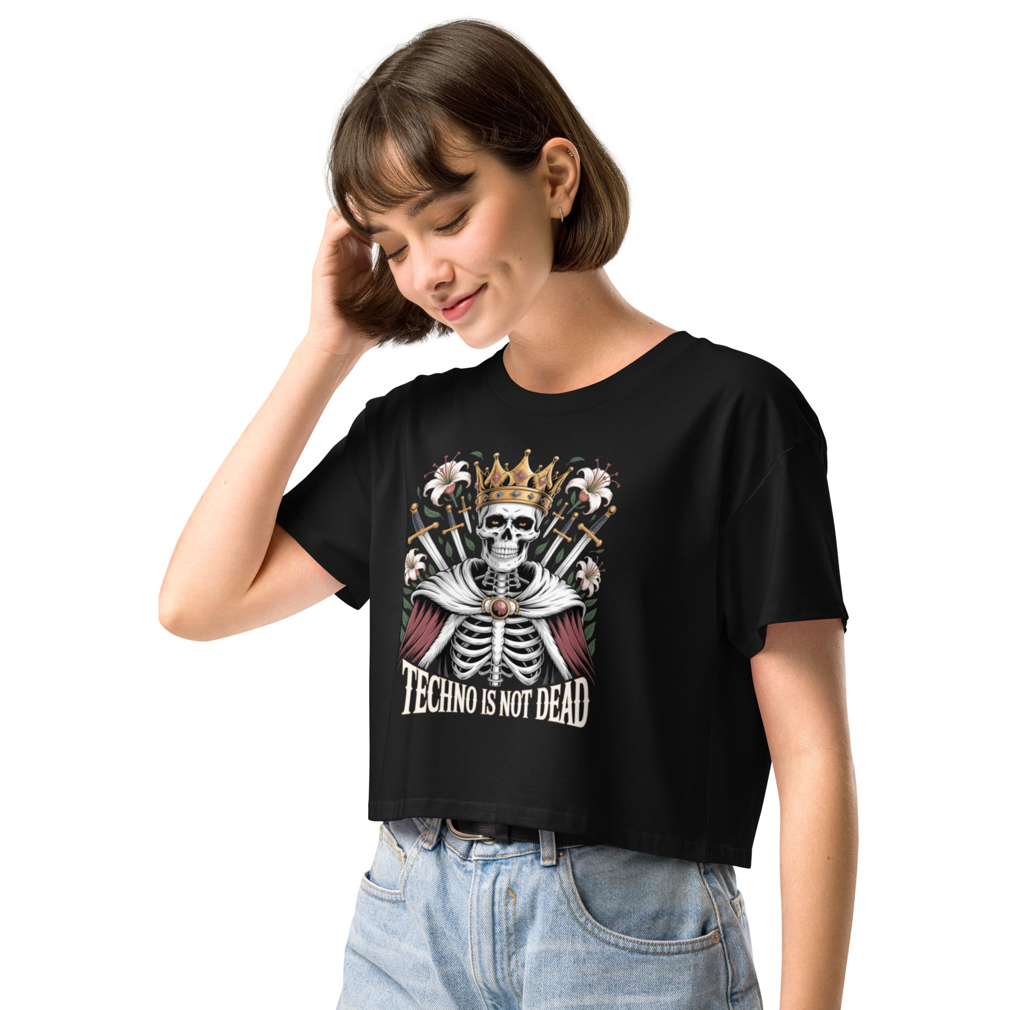TECHNO IS NOT DEAD | CROP TOP-6