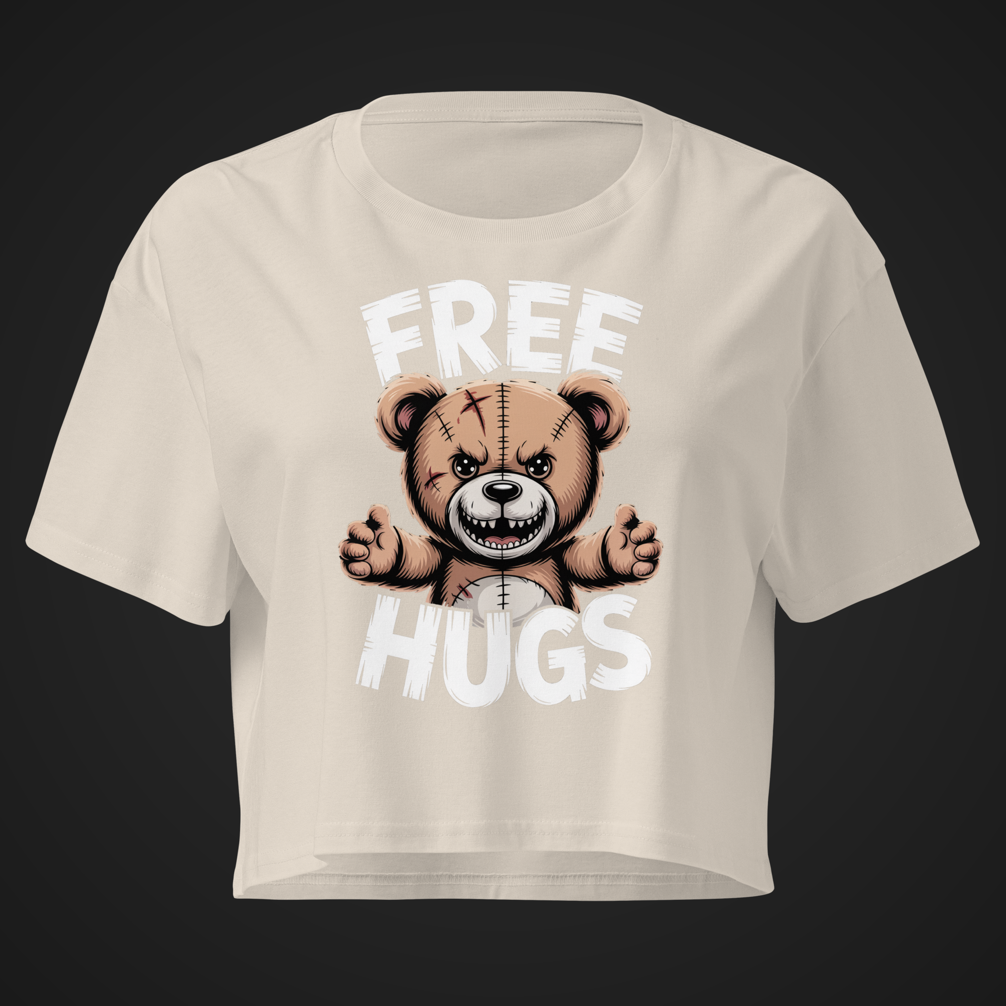 FREE HUGS | CROP TOP-3