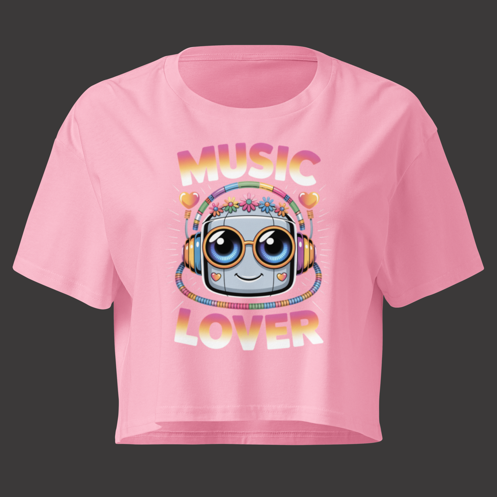 MUSIC LOVER | CROP TOP