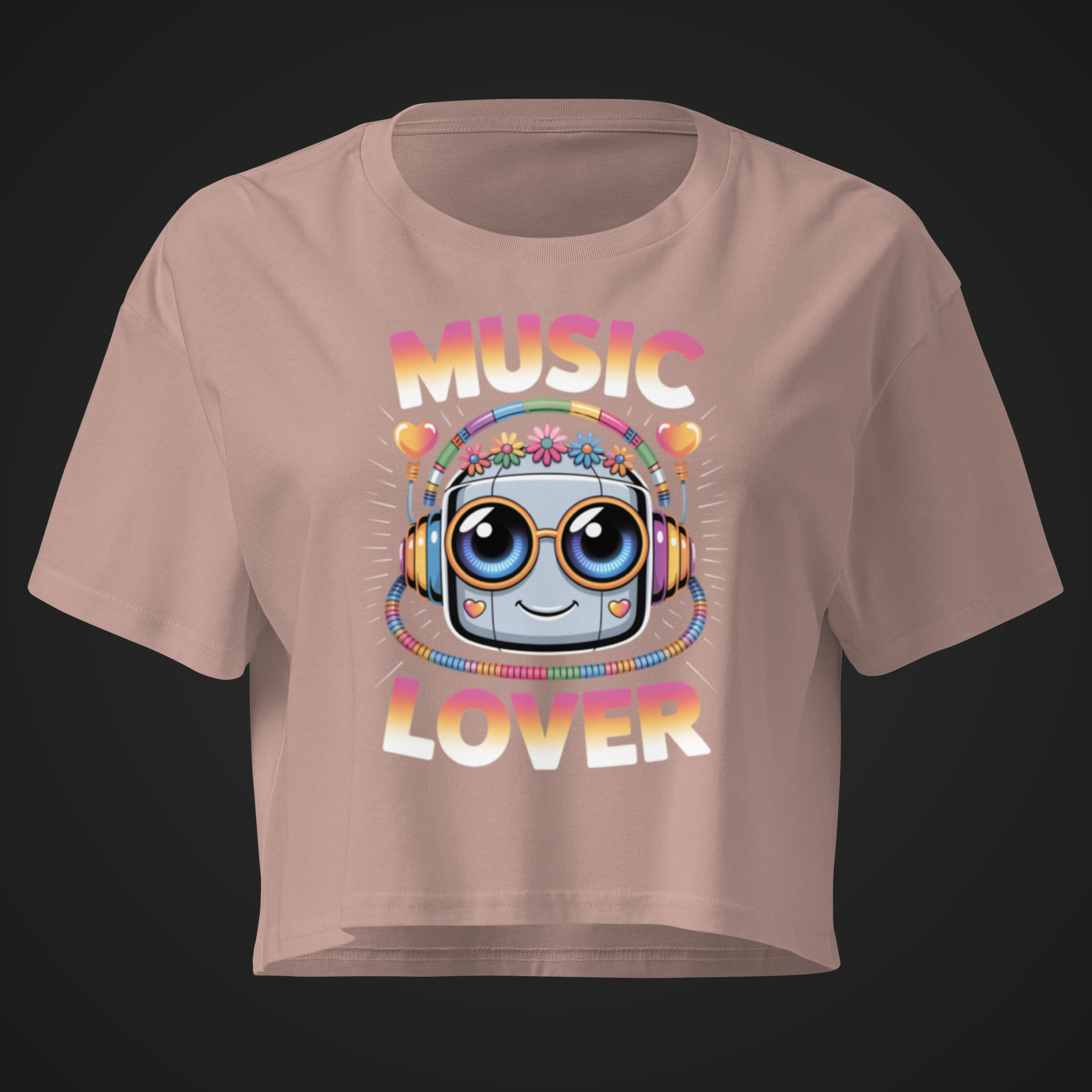 MUSIC LOVER | CROP TOP-4