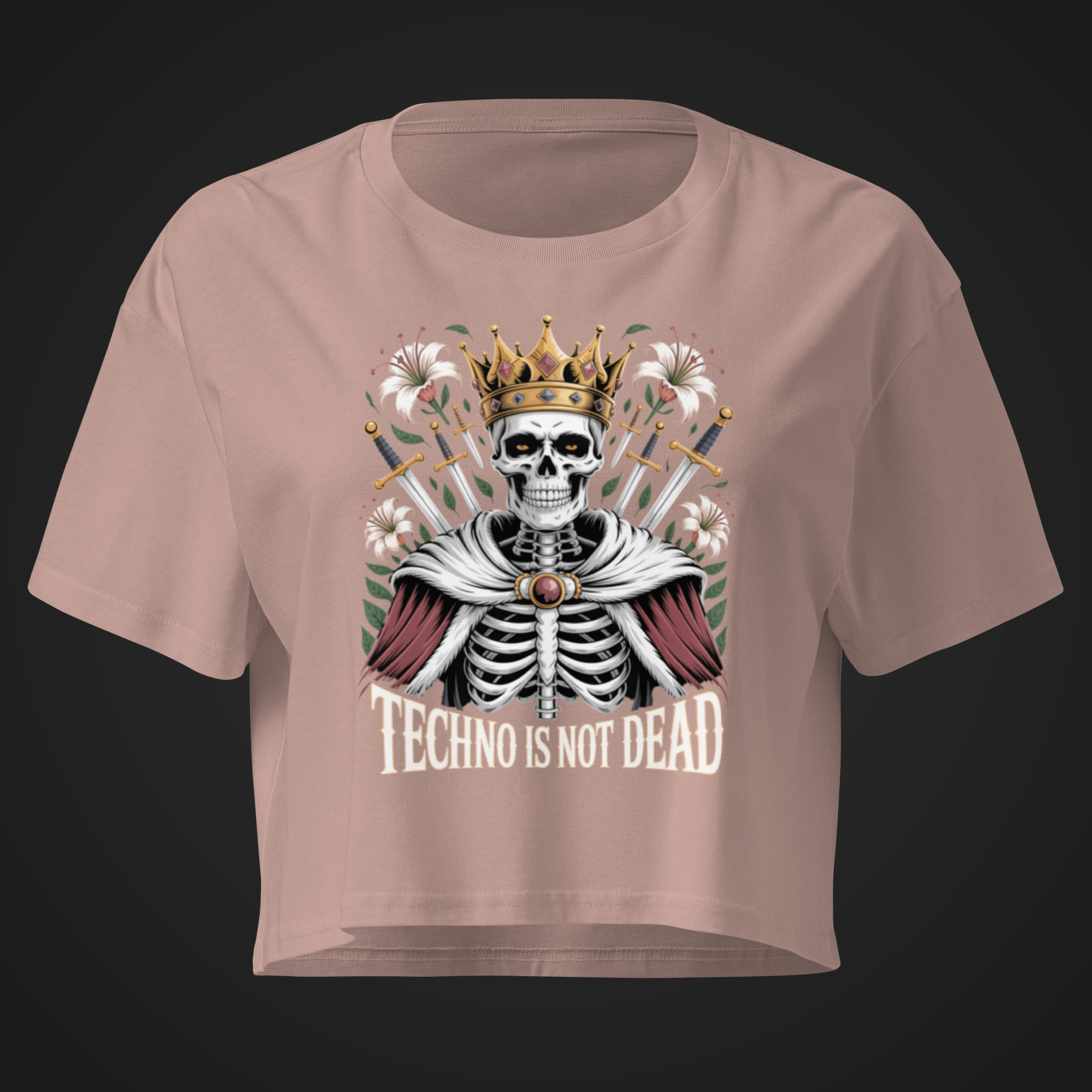 TECHNO IS NOT DEAD | CROP TOP