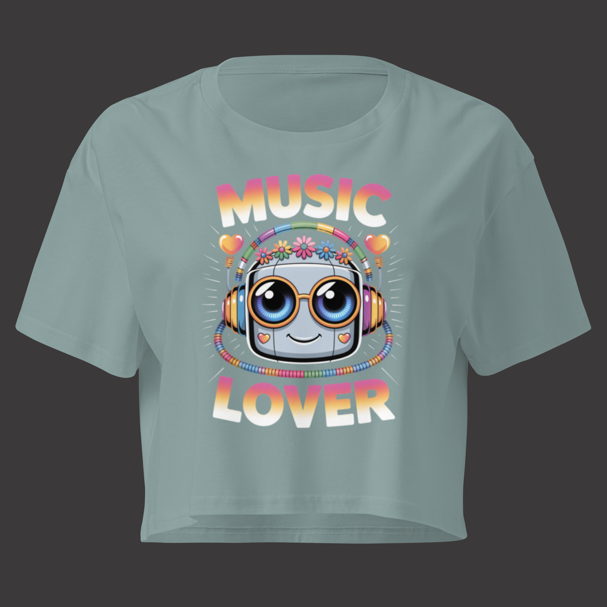 MUSIC LOVER | CROP TOP
