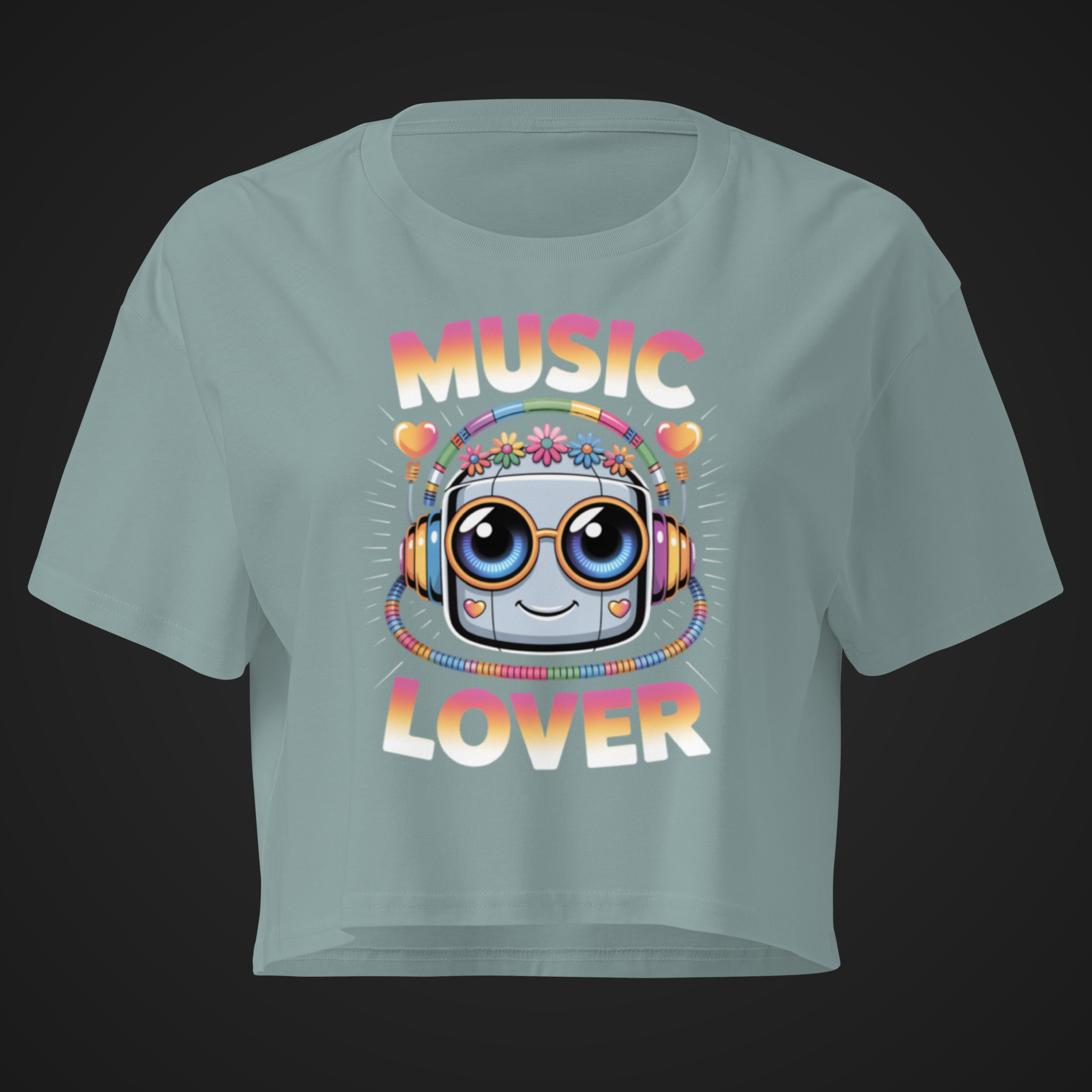 MUSIC LOVER | CROP TOP